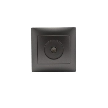 Stinel T/V Pass Socket Anthracite Stinel T/V Pass Socket Anthracite Cable Switches Onetrade