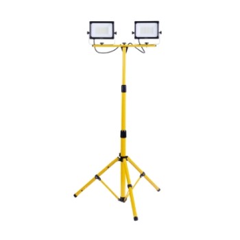 Rexer RX08052 - Portable LED worklight with tripod 4000K 2x50W 2x5500lm Flood lights