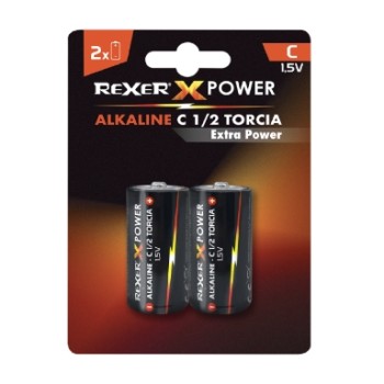 Rexer RXBA2-C002P - Alkaline Batteries LR14 2 pcs Batteries Onetrade