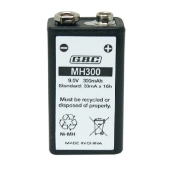 SKB 38.2300.20 - MH300V - Επαναφορτιζόμενη Μπαταρία Ni-Mh 9V 300mah Μπαταρίες Onetrade