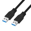 Techly ICOC U3-AA-018-BKT - USB 3.2 A Male/A Male Καλώδιο 2m Black Καλώδια Onetrade