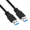 Techly ICOC U3-AA-018-BKT - USB 3.2 A Male/A Male Καλώδιο 2m Black Καλώδια Onetrade