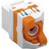 Techly IWP-MD C6A / UROTT - Μήτρα (Keystone) rj45 UTP Cat6A  Βύσματα Onetrade