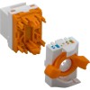 Techly IWP-MD C6A / UROTT - Μήτρα (Keystone) rj45 UTP Cat6A  Βύσματα Onetrade