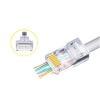 Intellinet IWP-CAT6U - Network Plug RJ45 UTP Pass Through For CAT6 Cable Pack of 50 pcs Connectors Onetrade Intellinet IWP-CAT6U - Network Plug RJ45 UTP Pass Through For CAT6 Cable Pack of 50 pcs Connectors Onetrade