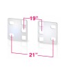 Techly I-CASE RAIL-ADP1ETG - Pair of reducer brackets from 21" to 19" for ETSI 1U Rack cabinets Cabinets and accessories Onetrade Techly I-CASE RAIL-ADP1ETG - Pair of reducer brackets from 21" to 19" for ETSI 1U Rack cabinets Cabinets and accessories Onetrade