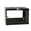 Techly I-CASE EL-1009B32 - Assembled Wall Rack 19" 9U 320mm Depth Black Cabinets and accessories Onetrade