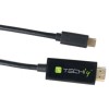 Techly IADAP USBC-HDMI2TY - Μετατροπέας USB-C ™ Αρσ σε HDMI 2.0 4Κ αρσ Converters Εικόνας Ήχου Onetrade