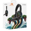 ICSB-HYDRABK - Gaming RGB Ακουστικά με Μικρόφωνο & ρύθμιση ήχου Αξεσουάρ Smartphone Onetrade