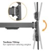 Techly ICA-PLB 490 - TV Wall Mount 43"- 80" with extendable arm up to 1015mm Mounts Onetrade