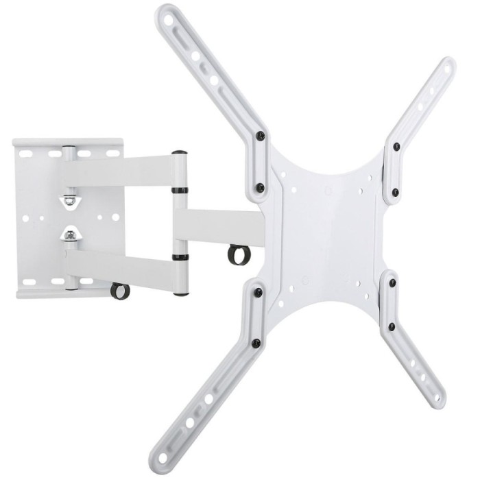 Techly ICA-PLB 136MW - Ultra Slim Βάση Τοίχου TV 23"- 55" Άσπρη Βάσεις Onetrade Techly ICA-PLB 136MW - Ultra Slim Βάση Τοίχου TV 23"- 55" Άσπρη Βάσεις Onetrade