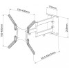 Techly ICA-PLB 136MW - Ultra Slim Βάση Τοίχου TV 23"- 55" Άσπρη Βάσεις Onetrade Techly ICA-PLB 136MW - Ultra Slim Βάση Τοίχου TV 23"- 55" Άσπρη Βάσεις Onetrade