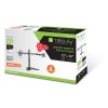 Techly ICA-LCD 2524 - Desktop Stand 2 Monitors 13-32" Mounts TV Onetrade Techly ICA-LCD 2524 - Desktop Stand 2 Monitors 13-32" Mounts TV Onetrade