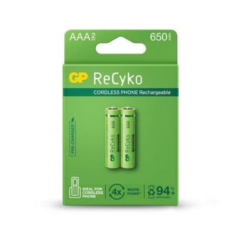 GP Batteries IC-GP201216 - Επαναφορτιζόμενες μπαταρίες 2 τεμ AAA Mini Stilo GP ReCyko Μπαταρίες Onetrade