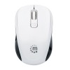 Manhattan IM 179-BTW-WB - Dual Mode Bluetooth and Wireless 2.4 GHz Mouse White accessories Onetrade