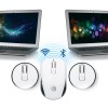 Manhattan IM 179-BTW-WB - Dual Mode Bluetooth and Wireless 2.4 GHz Mouse White accessories Onetrade