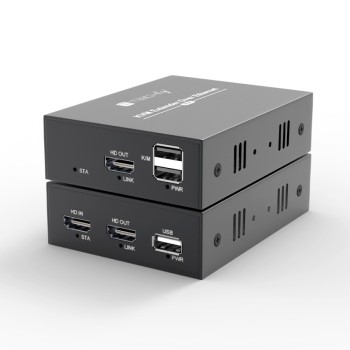 Techly HDMI-KVM4 - KVM extender 150m Ενσύρματη Αναμετάδοση HDMI Onetrade
