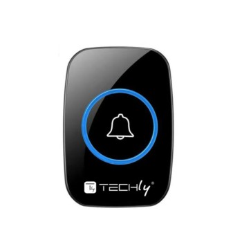 Techly I-BELL-RING04T - Ασύρματο Κουδούνι Επιπλέον Πομπός Έως 300 μέτρα Θυροτηλέφωνα Onetrade