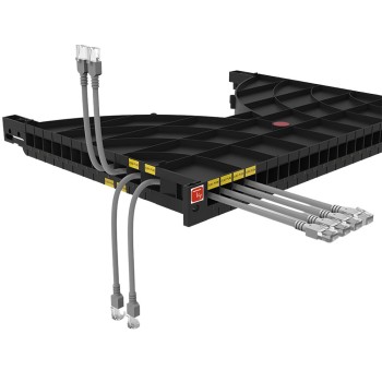 Techly I-CASE TRAY-ORG600 - Cable management shelf for Rack 19" depth 600mm Techly I-CASE TRAY-ORG600 - Cable management shelf for Rack 19" depth 600mm Cabinets and accessories Onetrade