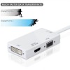 Techly IADAP DP-COMBOF2 - DisplayPort 1.2 to HDMI/DVI/VGA Προσαρμογέας Converters Εικόνας Ήχου Onetrade
