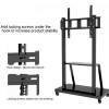 Techly ICA-TR30 - Βάση Τροχήλατη TV με ράφι 55"-100" Βάσεις Onetrade