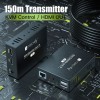 Techly IDATA HDMI-KVM3 - Επέκταση HDMI KVM 150m Ενσύρματη Αναμετάδοση HDMI Onetrade