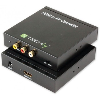 Techly IDATA SPDIF-4 - Converter HDMI to 3 x RCA Audio Video Converters Onetrade