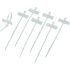 Techly ISWT-959 - Δεματικά Καλωδίων 100x2.5mm Άσπρα με ετικέτα Nylon 100 τεμ Δεματικά καλωδίων Onetrade