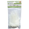 Techly ISWT-959 - Δεματικά Καλωδίων 100x2.5mm Άσπρα με ετικέτα Nylon 100 τεμ Δεματικά καλωδίων Onetrade
