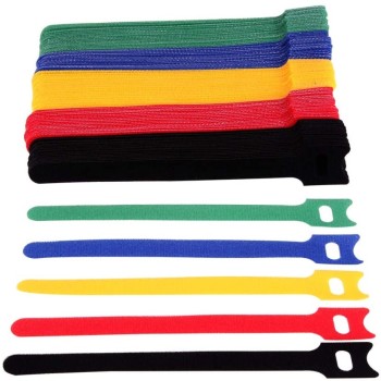 Techly ISWT-VEL10-COLT - Velcro Multicolor Set of 10 pcs. Tools Onetrade