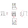Techly IWP-MD C6 / UROTT - Keystone rj45 UTP Cat6  Connectors Onetrade