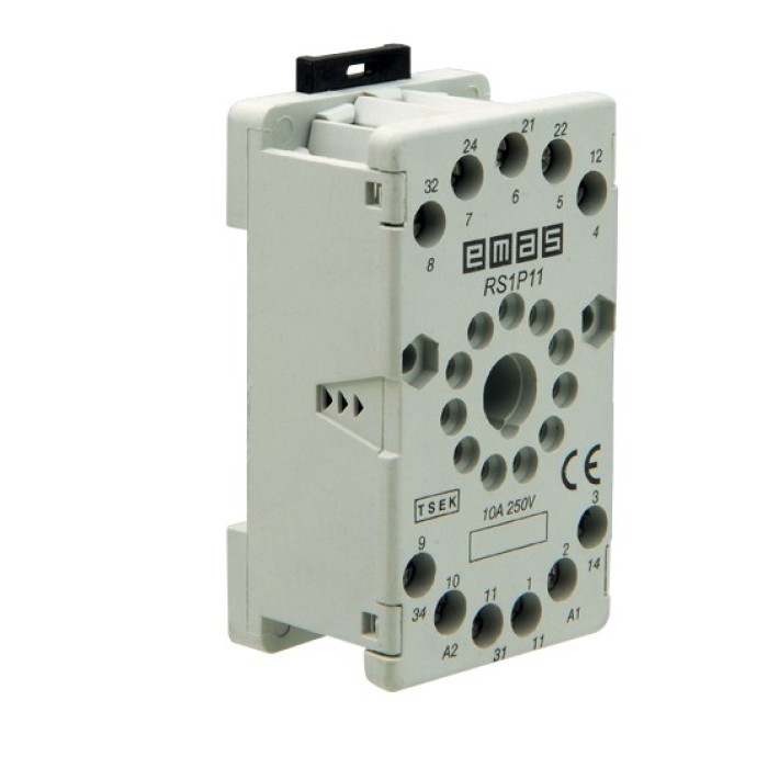 Lamp Type Relay Base - 11 Pin 11P RS1P11G1 Miniature Circuit Breaker Onetrade Lamp Type Relay Base - 11 Pin 11P RS1P11G1 Miniature Circuit Breaker Onetrade