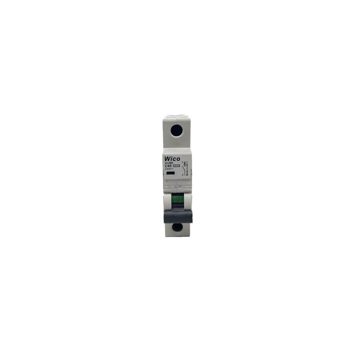 Wico - Μικροαυτόματος 1P/C40A/4.5kA Μικροαυτόματοι Onetrade Wico - Μικροαυτόματος 1P/C40A/4.5kA Μικροαυτόματοι Onetrade
